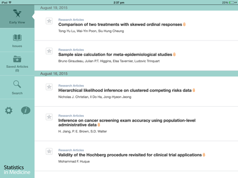 Screenshot #5 pour Statistics in Medicine
