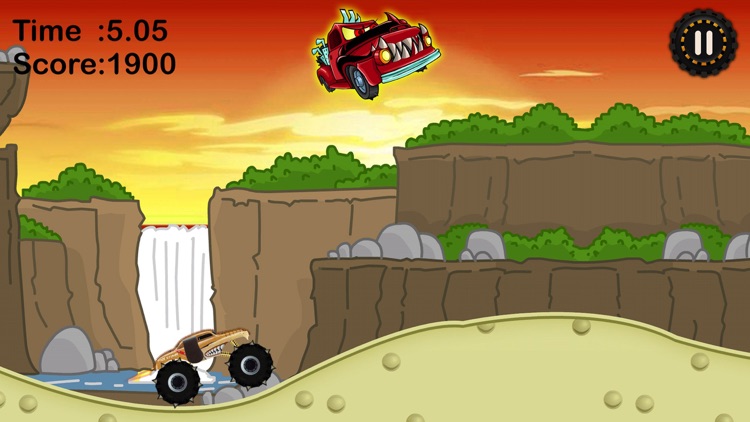 Monster Truck Hill Climb Racing screenshot-4