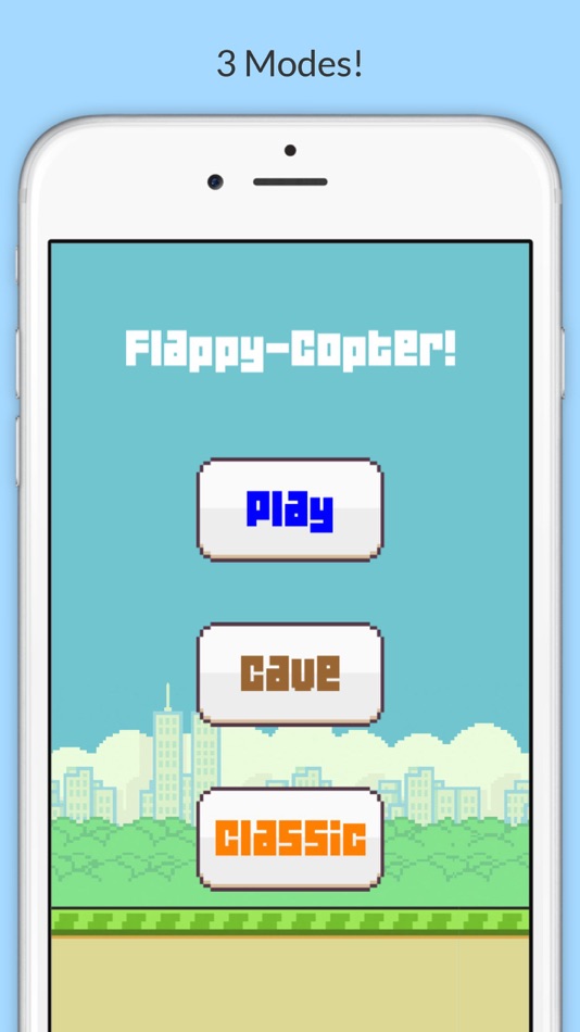 #3. Flappy-Copter! (iOS) 由: KILLERBIT LLC