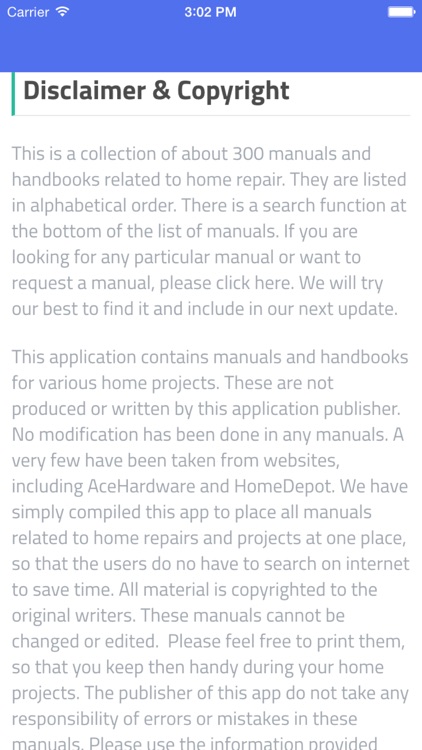 Home Repair Maintenance & Upgrade Manuals