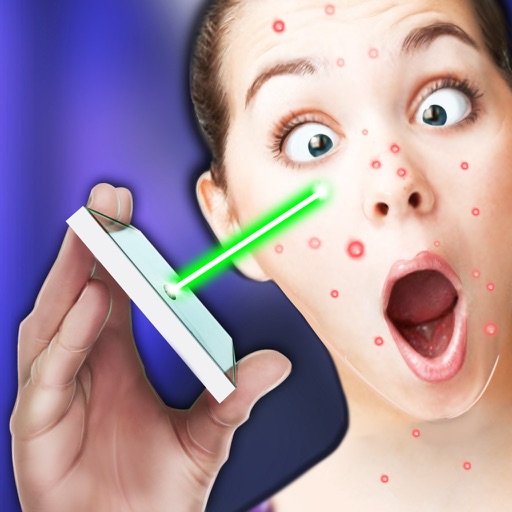 Cure Pimple Laser Simulator