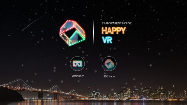 Transparent House Happy VR: Celebrate the Holidays in Immers(圖1)-速報App