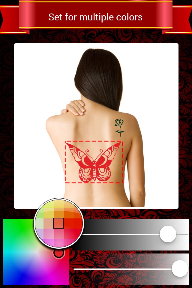 Tattoo photo editor studio - piercing and inked tattoos designs from real artist salon for girls and boys screenshot 2