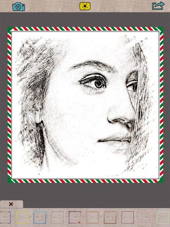 Photo Sketch – My Pencil Draw Avatar Creator iPad screenshot