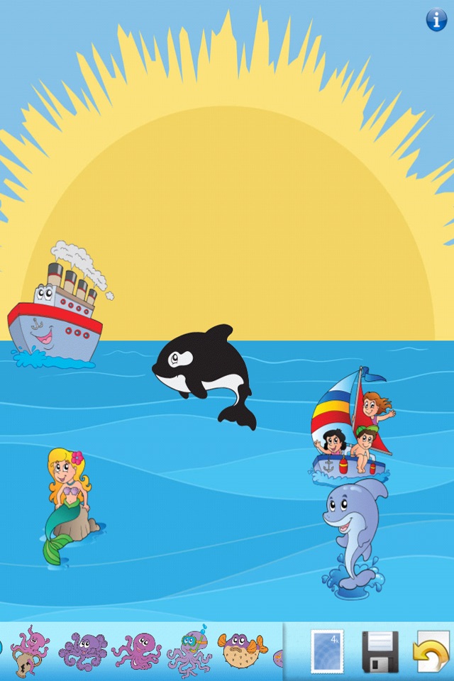 Ocean Sticker Book! screenshot 3