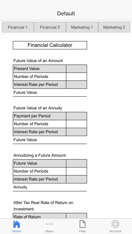 Business Calculator