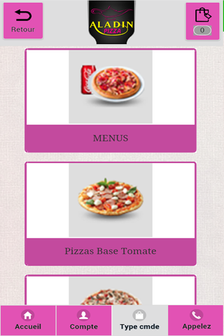 Aladin Pizza Rouen screenshot 3