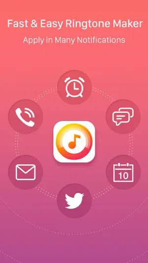 Ringtone Maker - create ringtones with your music screenshot 1