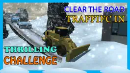 Game screenshot Снег плуг грузовик симулятор - Привод снегоуборочной грузовик и очистить заблокированные дороги для движения hack