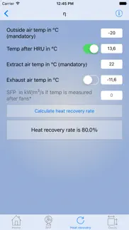 hvac-calculator iphone resimleri 2
