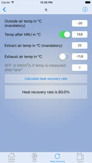 HVAC-calculator iPhone Ekran Görüntüsü 2