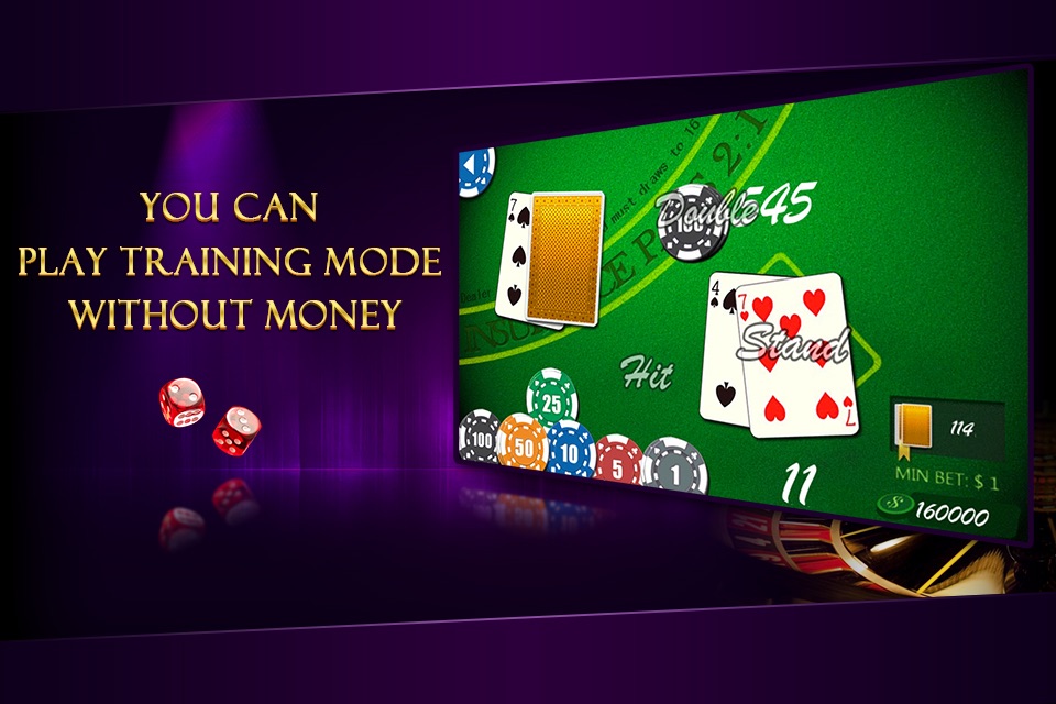 AE Blackjack - Free Classic Casino Card Game with Trainer screenshot 3