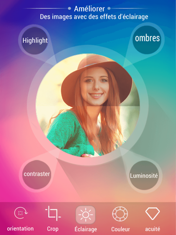 Screenshot #5 pour Éditeur de Photo Pro - Améliorer Pic & Selfie qualité, Effets & revêtements