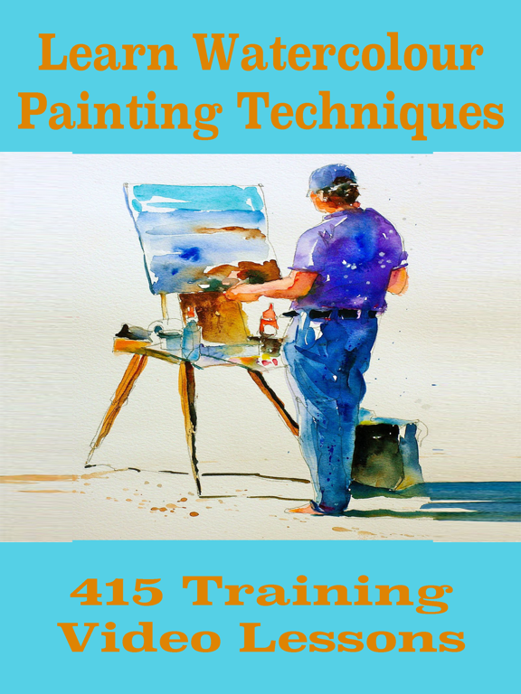 Screenshot #4 pour Learn Watercolour Painting Techniques