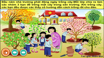 Screenshot #1 pour Ba bạn nhỏ trồng cây (Truyện thiếu nhi từ tác giả Hiền Bùi)