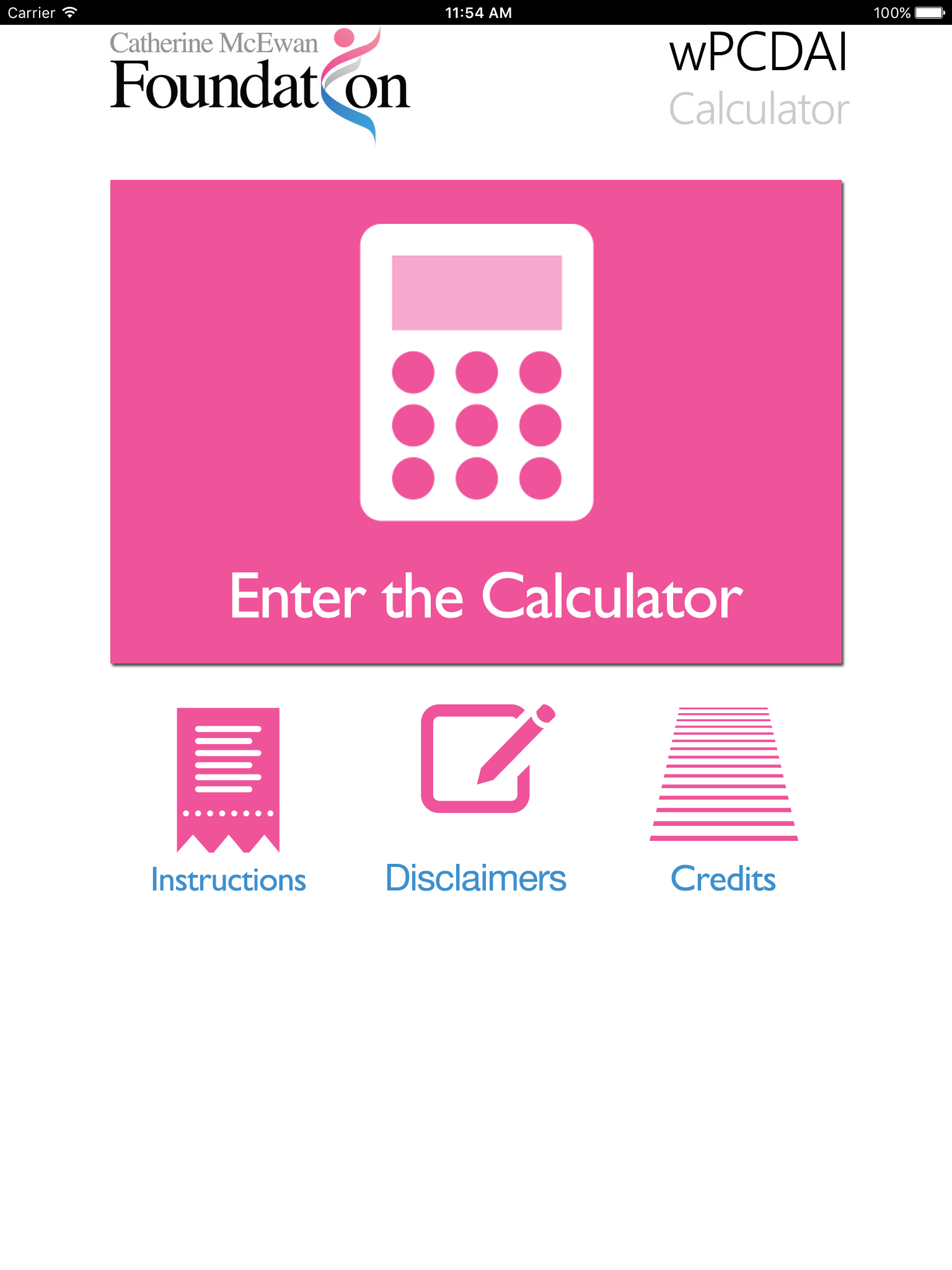 wPCDAI Calculator screenshot 6