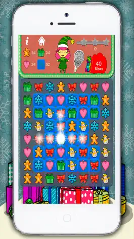 Game screenshot Elf’s christmas candies smash – Educational game for kids from 5 years old mod apk