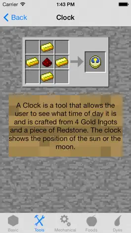 Game screenshot Crafting Recipes. apk