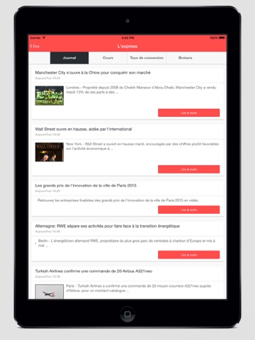 Screenshot #5 pour Actualité Économique