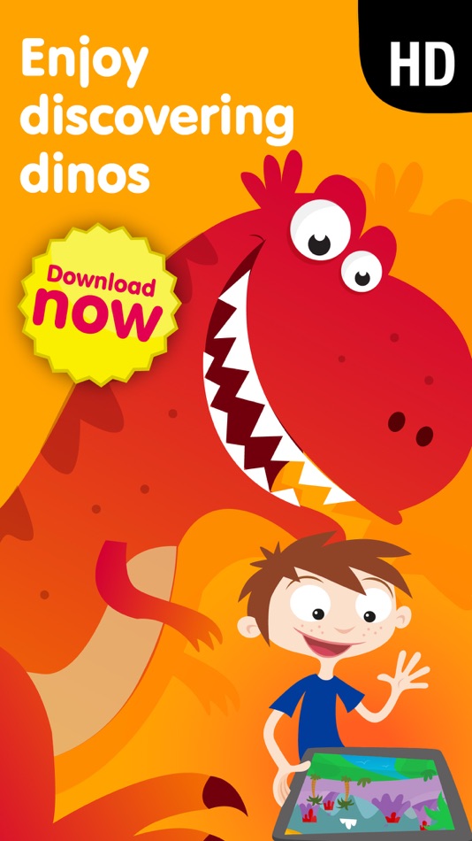 Planet Dinos – Jurassic Dinosaurs Games & Educational Puzzles for Kids and Toddlers (HD) - 1.0 - (iOS)