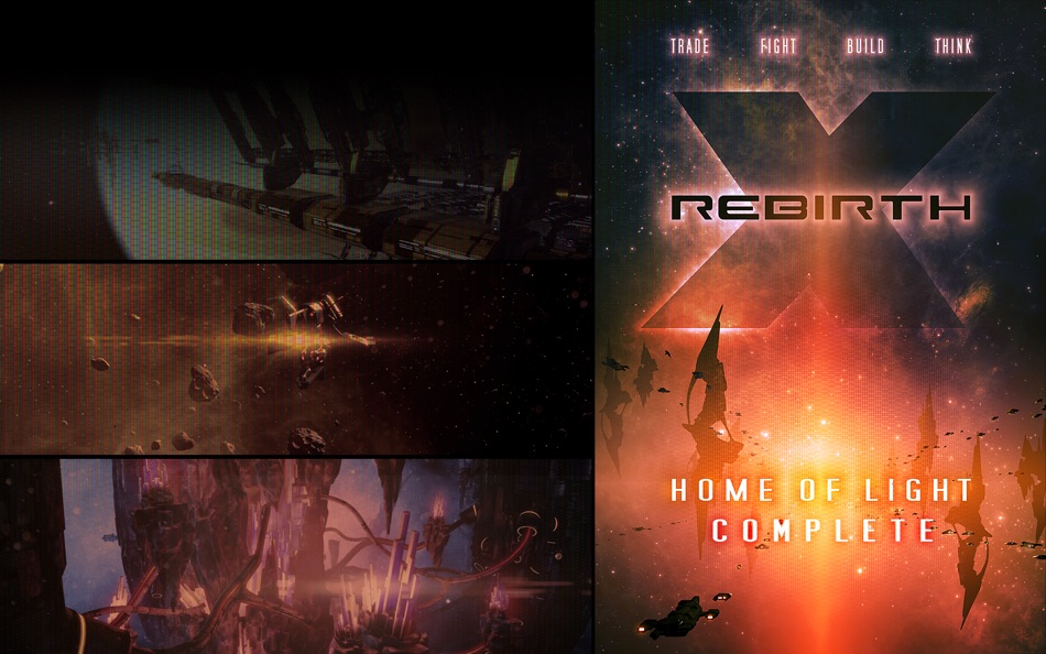 #1. X Rebirth Home of Light for Mac OS X (macOS) By: EGOSOFT GmbH