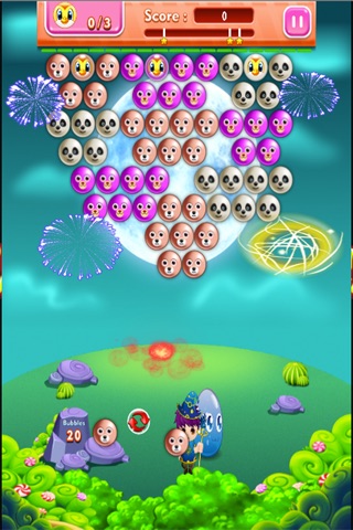 Free Game for Bubble Shooter - Wizard Jungle screenshot 3