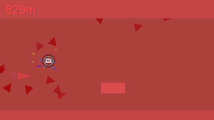 Screenshot #3 pour Triangulated!: Space Runner Remastered