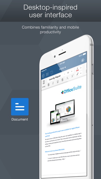 OfficeSuite for SECTOR