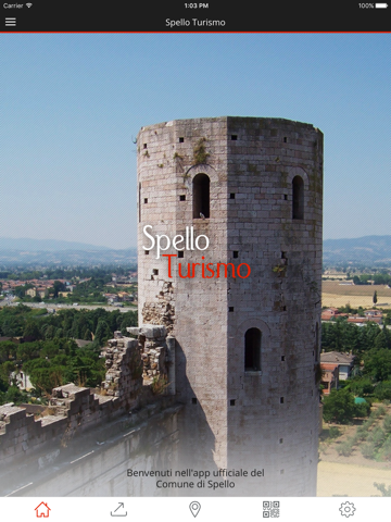 Spello Turismo iPad screenshot 1 - Travel app