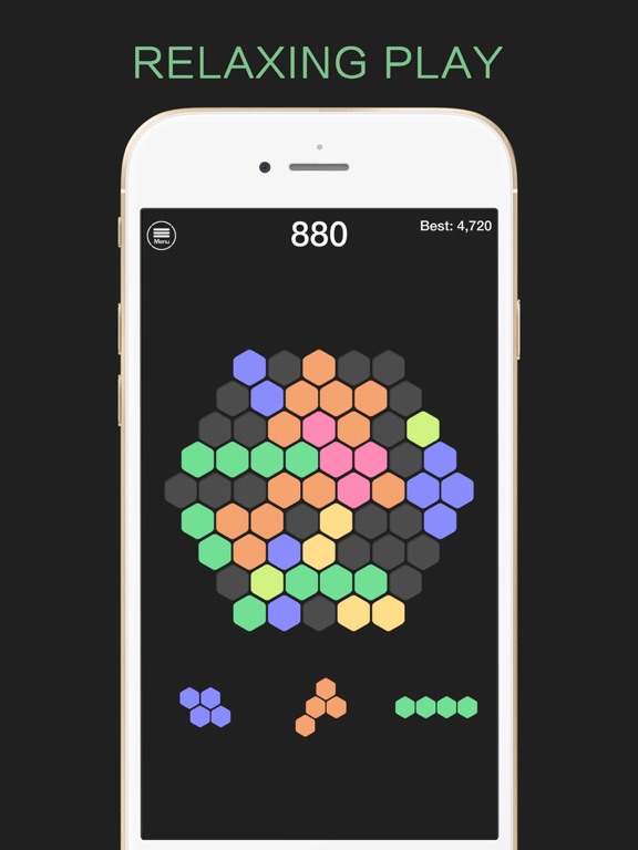 Screenshot #5 pour Hex Puzzle Six Sides Block Hexa Fit