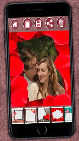 Game screenshot Love photo frames - Photomontage love frames to edit your romantic images apk