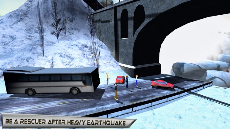 Snow Excavator 3D : Winter Mountain Rescue Operation with Snow Plow & Dumper Truck Simulation screenshot-4