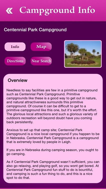 Nebraska Campgrounds and RV Parks