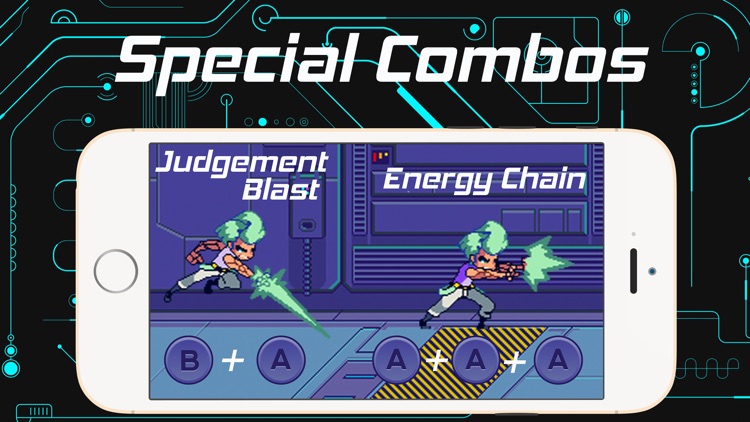 Cyber Punch - Cyborgs & Robots Beat'em Up & Fighting Game by Pedro Ruíz screenshot-4
