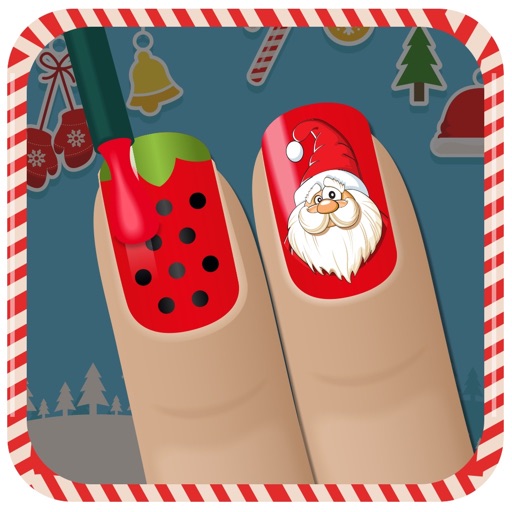 Christmas Nails Pen art Salon -Manicure, Stickers and Stamping Design Ideas HD