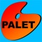 Intuitively customize your own palettes using standard rgb sliders