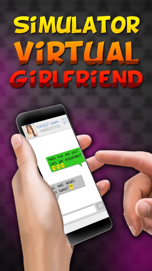 #1. Simulator Virtual Girlfriend (iOS) 由: Mariya Ivanova