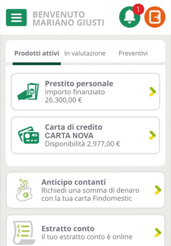 Findomestic Banca Mobile screenshot 3