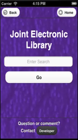 Game screenshot Joint Electronic Library apk