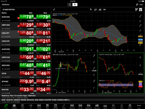 Screenshot #5 pour NetDania Trader Action & Forex
