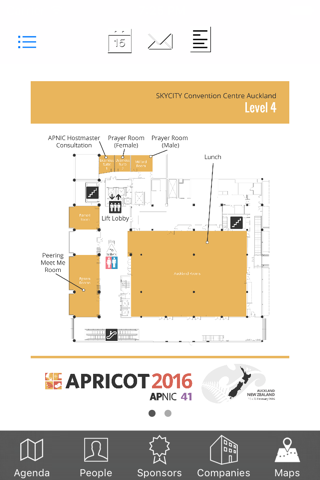 APRICOT Conferences screenshot 4