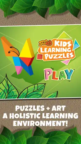 Game screenshot Kids Learning Puzzles: Garden Animals, K12 Tangram mod apk