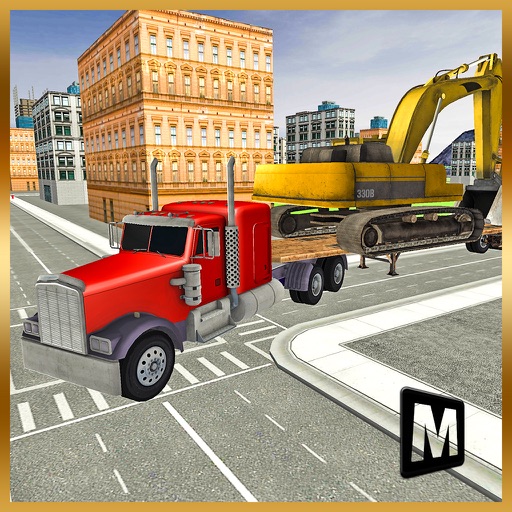 Heavy Machine Transport Truck iOS App