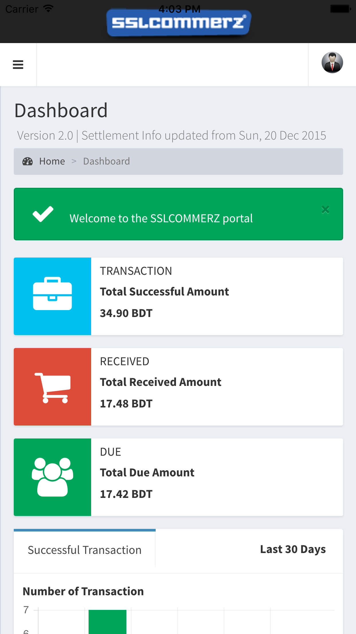 SSLCOMMERZ Merchant Panel