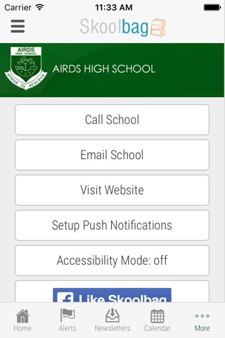 Airds High School - Skoolbag screenshot 4