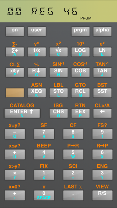 Calc41C: An HP41 Calculator for the iPhoneのおすすめ画像1