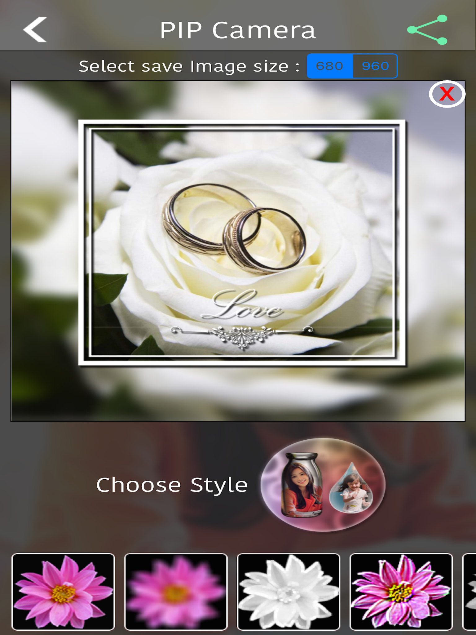 PIP Camera Photo Effect - Pic in Pic Image Editor with Fun Picture Collage and Frame Filter screenshot 8