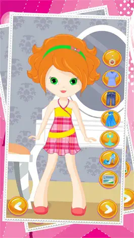 Game screenshot Little Girl Dress Up Dolls - Fashion Makeover Game For Girls hack