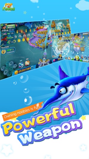 Pop Fishing-family fishing diary game,enjoy lovely ocean fish kingdom fun  on the App Store