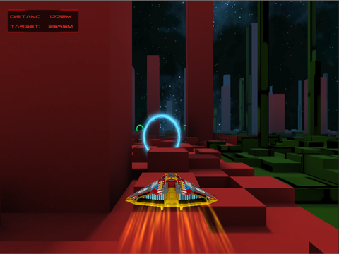 Screenshot #6 pour Fast Space Maze Racer
